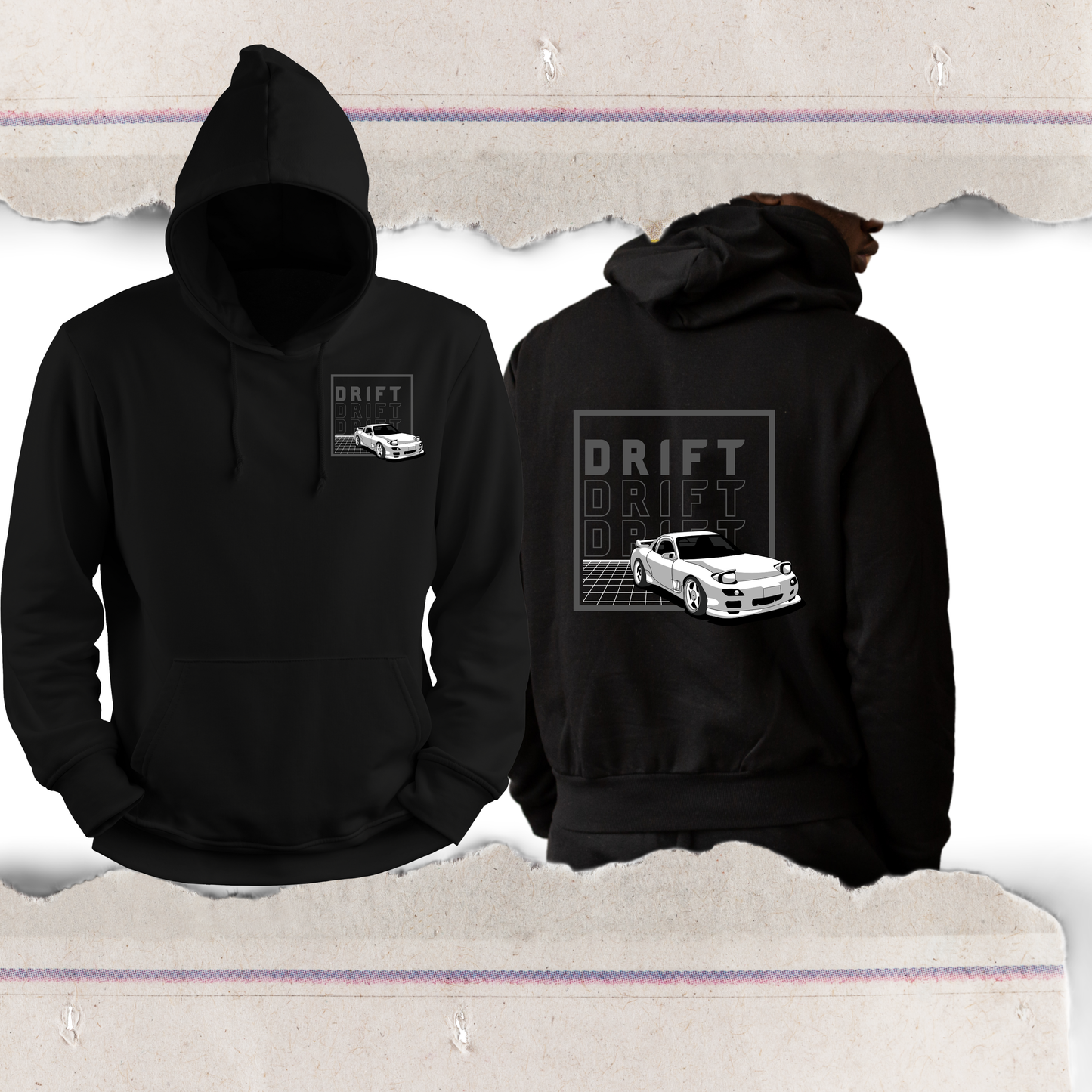 Drift Car Hoodie – Street Racing Car Vibes