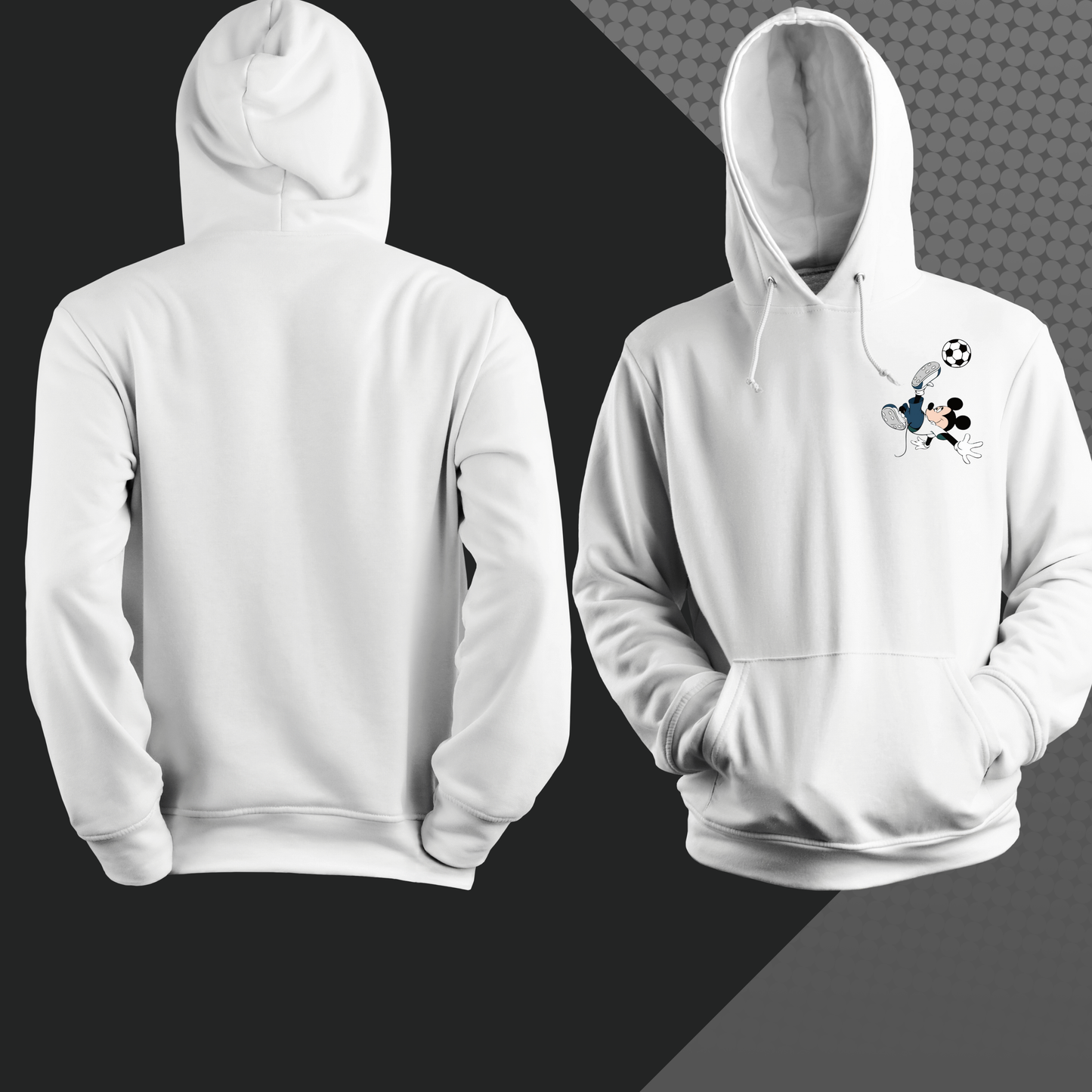 Mickey Mouse Printed Hoodie Fun Meets Fashion