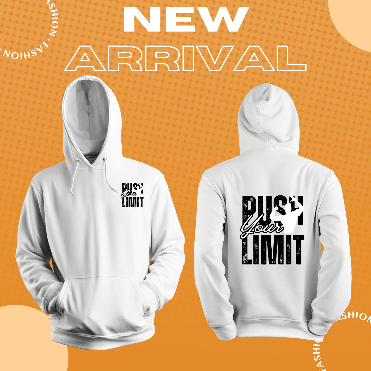 Push Your Limit – Stylish Power Within Hoodie