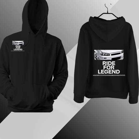 Ride for Legends Hoodie – Street Racing Car Vibes
