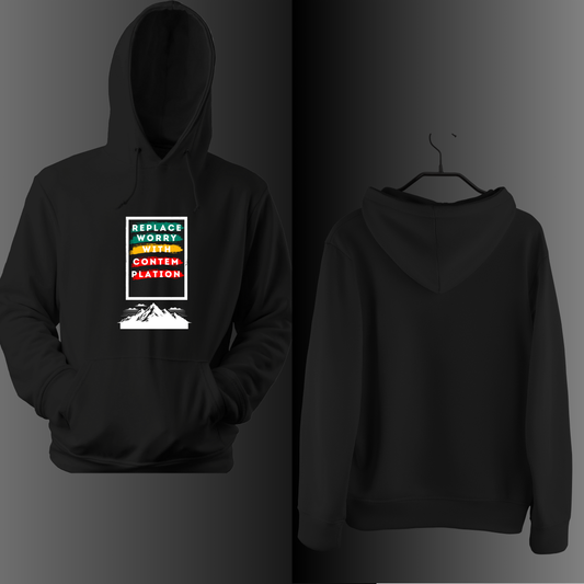 Contemplation Over Worry Hoodie – By Nature