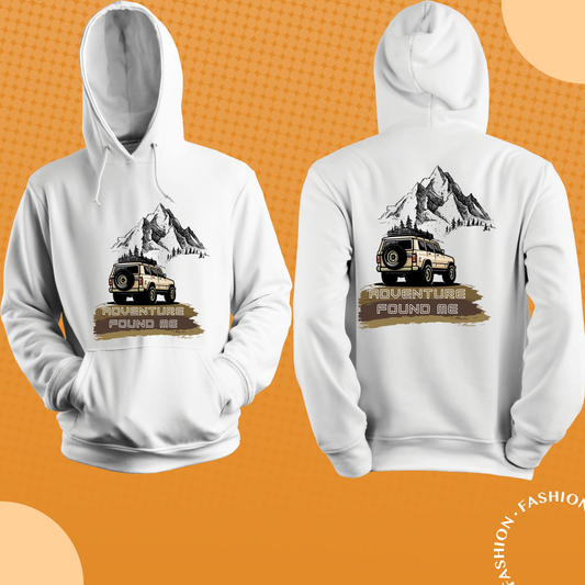 Adventure Found Me Hoodie – Explorer Car Vibes