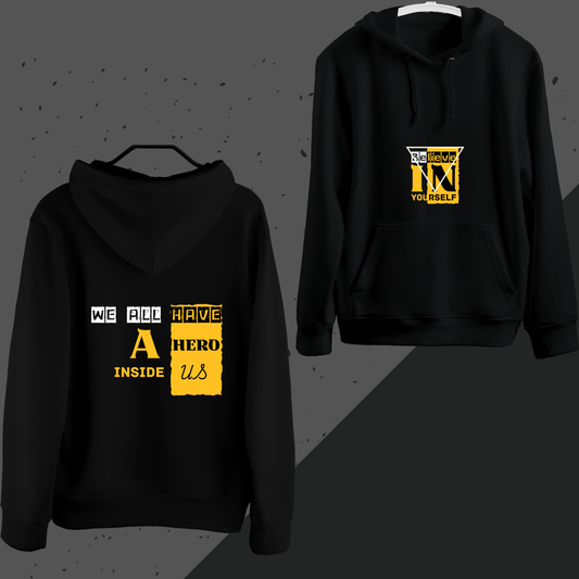 Believe in Yourself – The Hero Within Stylish Hoodie