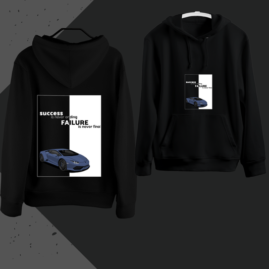 Success & Drive Hoodie – Motivational Car Vibes